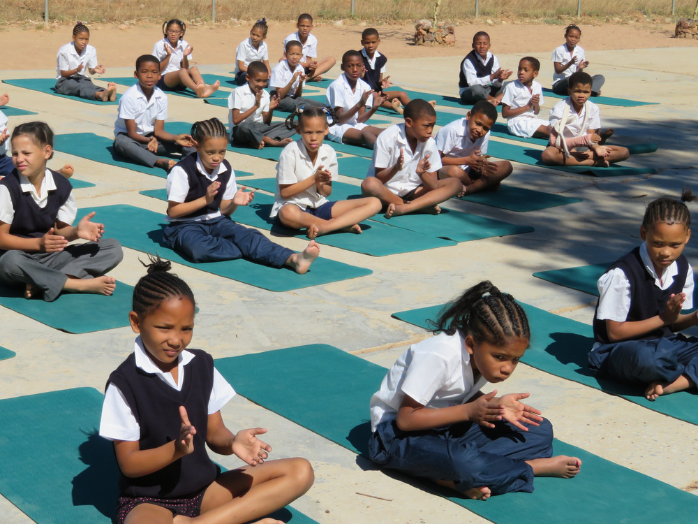 Yoga at Elizabethfontein